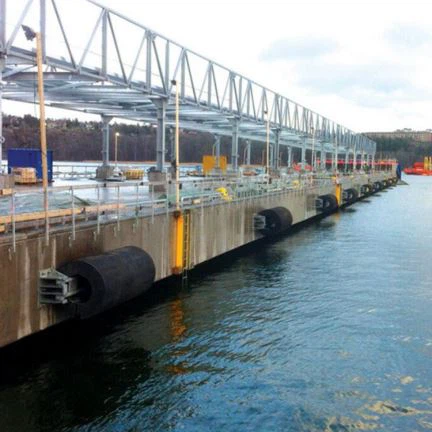 Cylindrical Fender rau Quay Dock